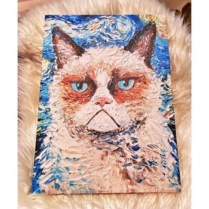 Grumpy Cat Print Canvas